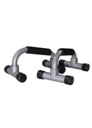 Citifit Plastic Push-Up Stand Bar Grey and Black 2 PCS