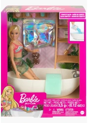 Barbie Soap Confetti Bathtub and Doll Playset