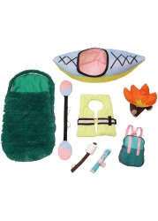 Manhattan Toy Stella Collection Happy Camper 8 Piece Baby Doll Camping Playset For 12" And 15" Dolls