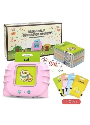 Kids Early Education Words Reading Learning Device With 224 Pcs Cards
