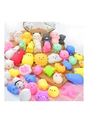 Onlyo 40-Piece Unicorn Squishy Stress Relief Toy Set