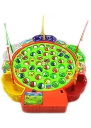 Generic - Fishing Game Toys 45 Fishes With 5 Fishing Rods