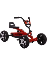 Generic Four-wheeled Kart Baby Stroller Toy Racing Steering Wheel Design Seat