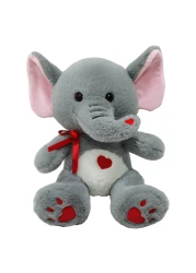 Cuddles Heart Elephant Stuffed Plush Toy 32cm
