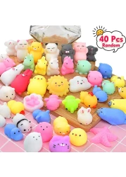 40-Piece Unicorn Squishy Stress Relief Toy Set