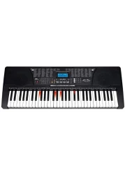 Mike Music ELECTRONIC KEYBOARD 61 KEYS MK825 (Mk-825, black)