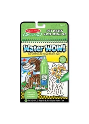 ميليسا أند دوغ أون ذا غو ووتر واو وسادة أنشطة تأخدك إلى عالم الألعاب المائية قابلة لإعادة الإستخدام مع قلم مائي بطابع متاهات الحيوانات الأليفة