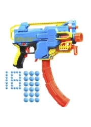 Nerf Rival Challenger MXXIV-1200 Motorized Blaster, Curved 12 Round Magazine, 18 Nerf Rival Accu-Rounds, Gifts for Teens