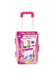 Generic Little Chef 2-In-1 Luggage Kitchen Play Set With Lights Sound