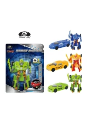 Power Joy Power Mach Robot Battle Transforming Cars Multicolour Pack of 3