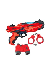 Toon Toyz Elite Shooting Gun Set Red