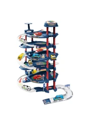 DPower Five Multi-Storey Police Lift Parking Set DP660-A 82 PCS