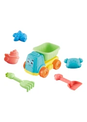 HK Beach Toy Set With Truck 6 PCS