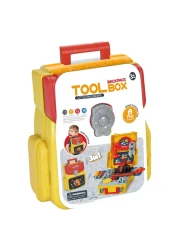 HK Little Engineers Toolbox Backpack Multicolour