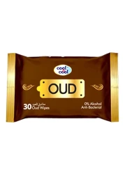 Cool &amp; Cool Anti-Bacterial Skin White 30 Wipes