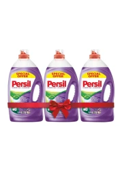 Persil Power Gel Liquid Laundry Detergent Lavender 4.8L Pack of 3