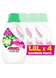 Ariel Liquid Laundry Detergent Downy Freshness 1.8L Pack of 4