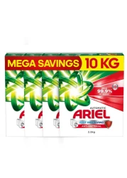 Ariel Fast Dissolving Anti-Bacterial Washing Powder for Automatic Washing Machine 2.5kg Pack of 2