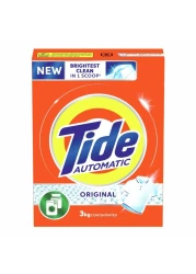 Tide Automatic Laundry Detergent Powder Original Scent 3kg
