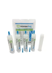 Advion Ant Gel Bait, 4 Tubes x 30-Grams, 1 Plunger and 2 Tips, Effective Ant Bait, Formulated with 0.05% Indoxacarb, Indoor and Outdoor Use, Ant Killer Gel for Control of Most Major Ant Species