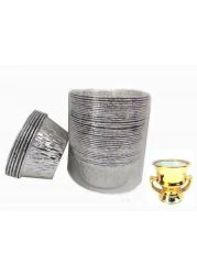 Saqoware 40 pcs Incence-Bakhoor Burner Aluminium Cups