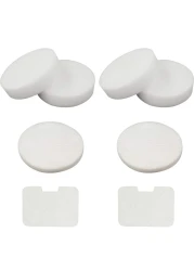 Filter Replacements Compatible with Shark NV22, NV22L, NV22S, NV26, NV27, UV400 Navigator Swivel Vacuum, 4 Foam + 2 Felt Circular &amp; Exhaust Filters, Replace Part # XF22