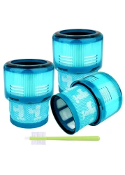 Fullclean Filter Replacements Compatible with Dyson Gen5 Gen 5 Detect Cordless Vacuum Cleaner,Post Filters Replaces Part #972352-01,3 Pack