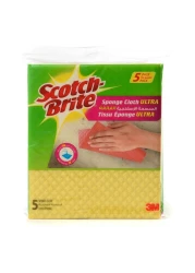 Scotch-Brite Multi-Purpose Sponge Cloth Ultra 5 PCS