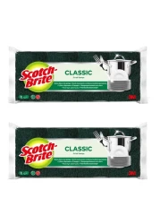 Scotch-Brite Heavy Duty Laminate 8 Sponge Green 2 PCS