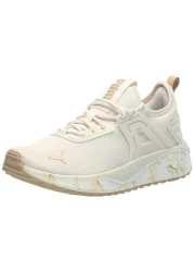 PUMA Women's Pacer 23 Sneaker, MARBLEIZED-Alpine Snow Gold, 9.5