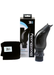 Boot Buddy Soccer Cleat Cleaner - Shoe &amp; Boot Cleaner Brush - Effortlessly Cleans Cleats, Football Shoes, Hiking Boots, Golf Shoes &amp; Other Outdoor Footwear in Minutes - Shoe Cleaning Kit - Black