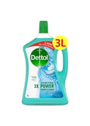 Dettol 3x Power Antibacterial Floor Cleaner Aqua Fresh 3L