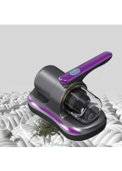 Marrkhor Bed Vacuum Cleaner, Cordless Handheld Mattress Cleaner For Pillows, Sofa, Bed, Portable Rechargeable, Dust Mites Remover