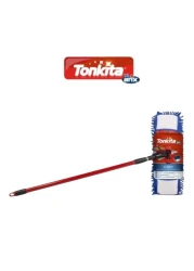 Tonkita Curly Flat Mop with Stick - Effortless Cleaning for Pristine Floors