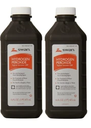 Hydrogen Peroxide Antiseptic Solution 16 Oz - Pack of 2