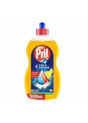 Pril Cold Power Hand Dishwashing Liquid Lemon 500ml
