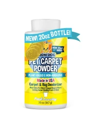 Bodhi Dog Natural Dog Odor Carpet Powder Dry Pet Smell Eliminator Remove Urine Smells Plant Based and Biodegradable Room Powder Loosens Fur and Dirt (Pack of 1)