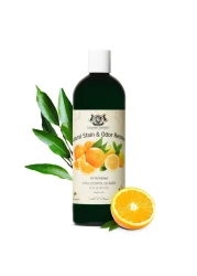 Gerrard Larriett Aromatherapy Pet Care: Natural Pet Stain and Odor Remover - Pet Urine Enzyme Cleaner with Dog &amp; Cat Urine Odor Eliminator - Pet Carpet Cleaner Solution with Citrus Oil Blends, 16 oz