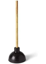 SOFINNI Heavy Duty Toilet Plunger Clogged, Unclog Sink Flange - Plungers for Bathroom - Dual Purpose Flap Drain Cleaner