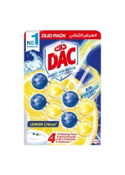 داك قطع على شكل كريات لتنظيف وتبييض المرحاض برائحة الليمون 50 غرام حزمة من 3