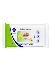 Jula Disinfectant Wipes Lemon Perfumed 35 Wipes