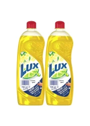 لوكس سائل غسيل الأطباق برائحة الليمون 725 ملل حزمة من 2