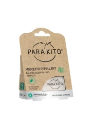 PARAKITORefill Pellets for Mosquito Repellent Bracelets Mosquito Pellets with Citronella Oil Peppermint Oils Hiking Camping Accessories 2 Refills 15 Days Each