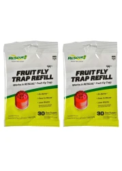 RESCUE! Fruit Fly Trap Bait Refill &acirc;&euro;&ldquo; 30 Day Supply &acirc;&euro;&ldquo; 2 Pack