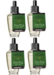 Bath Body WorksEucalyptus Spearmint Wallflowers Aromatherapy Refills 4Bulbs