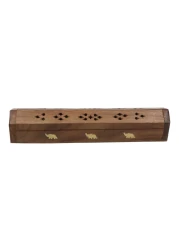 Wooden Incense Burner Brown