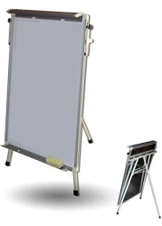 Generic Height Adjustable White Magnetic Board With Stand-70cm X 100cm