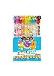 Smencils Patented Gourmet Scented Graphite HB 2 Pencils Made from Recycled Newspapers 10 Count Gifts for Kids School Supplies