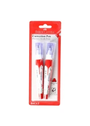 Faber-Castell Correction Pen White 8ml 2 PCS