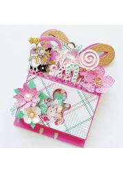 KSCRAFT Present Tag with Box Metal Cutting Dies Stencils for DIY Scrapbooking Decorative Embossing DIY Paper Card